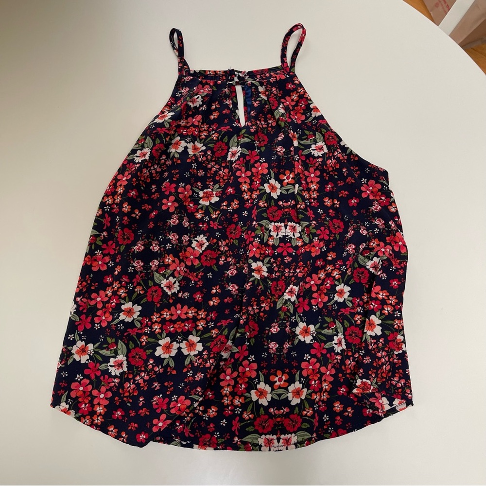 floral tank top
